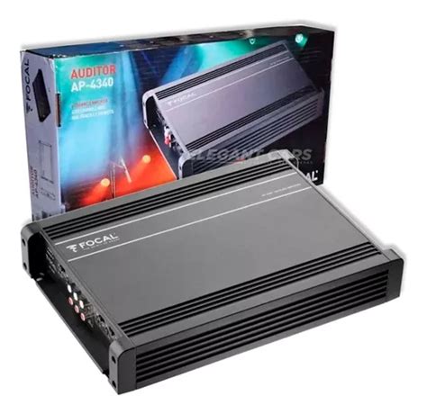 Amplificador 4 Canales Focal Auditor Ap-4340 | Cuotas sin interés