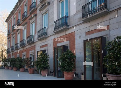 The Thyssen Bornemisza Museum In Madrid Spain Stock Photo Alamy