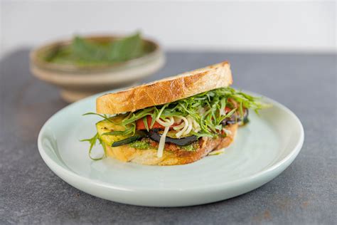 Grilled Vegetable Sandwich — Good Chef Bad Chef