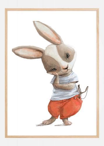 Buy Tricky Rabbit Poster Here BGAFRAMES EU