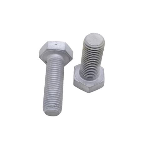 Buy Astm A Full Thread Heavy Hex Bolt Ansi Galvanized Carbon Steel