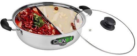 Stainless Divided Hot Pot Cm The Retail Market