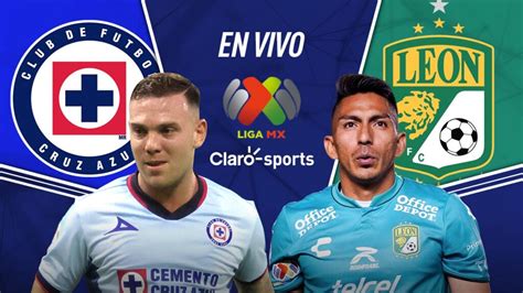 Cruz Azul Vs León En Vivo El Partido De La Jornada 14 Del Apertura