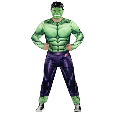 Adult Men's Marvel Green Hulk Costume - Walmart.com