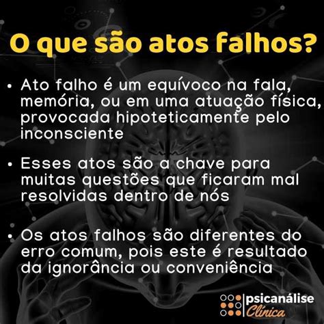 O Que É Um Ato Falho