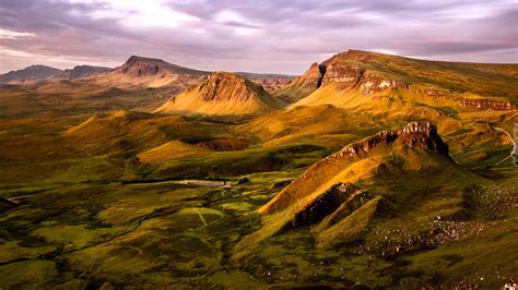 Osuwisko Quiraing na wyspie Skye w Szkocji