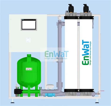 Membrane Filter Unit with 120m² membrane surface for 10,2m³/h