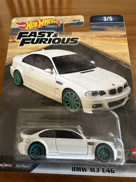 New Hot Wheels Premium Bmw M E Fast Furious Real Riders Metal Rare Picclick Au