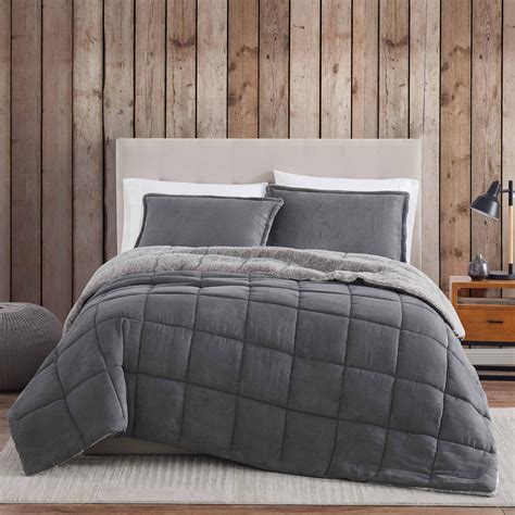 Eddie Bauer Sherwood Cozy Reversible Micro Suede Comforter Set And Reviews Wayfair Canada