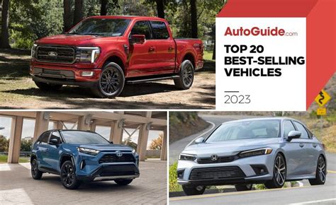 The 20 Best Selling Cars Trucks And Suvs Of 2023