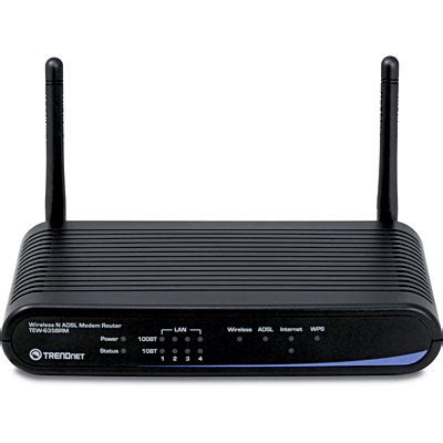 300Mbps Wireless N ADSL2/2+ Modem Router - TRENDnet TEW-635BRM