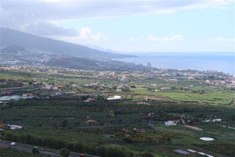 Views of the La Orotava Valley from the Humboldt Viewpoint with Puerto ...