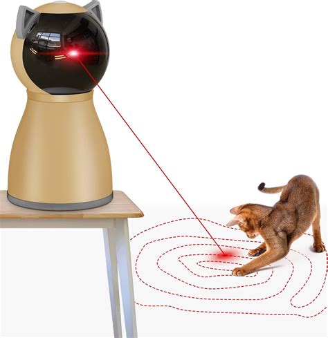 Valonii Interactive Cat Laser Toy Automatic for Indoor Cats,Real Random ...