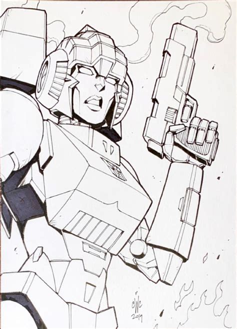 Arcee In Anthony Rivera S Casey Coller Comic Art Gallery Room