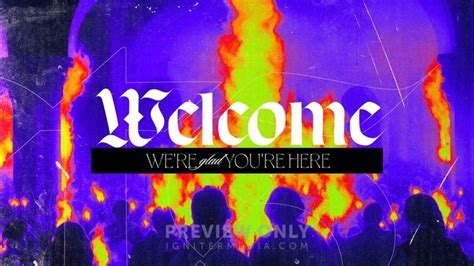 Acts Welcome Title Graphics Church Visuals