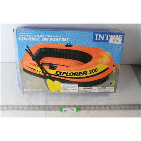 Explorer 200 Boat Set - Bodnarus Auctioneering