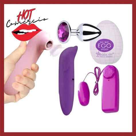 Vibrador Feminino Ponto G Vibra Bullet Sugador De Clitoris