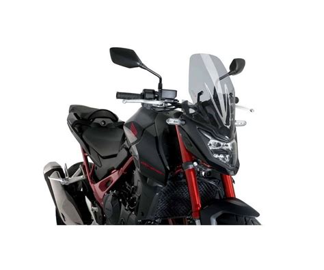 PUIG Windshield 21480H NAKED NG TOURING HONDA CB750 HORNET 2023 2024 LIGHT SMOKE