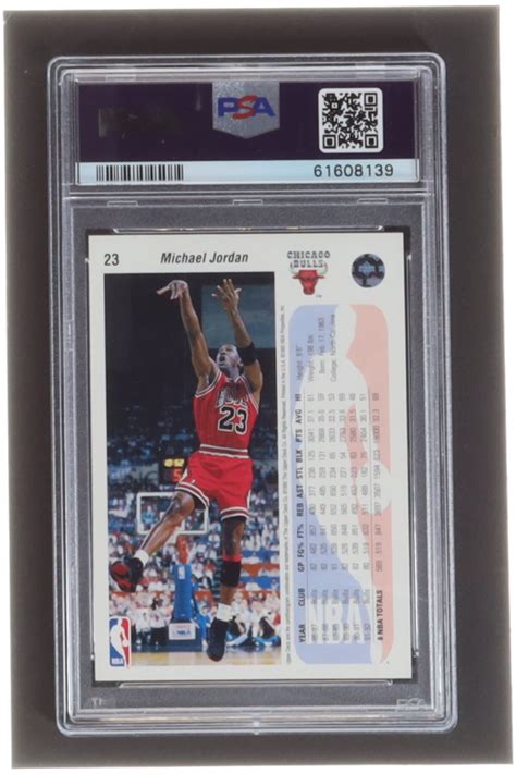 Michael Jordan 1992 93 Upper Deck 23 PSA 9 Pristine Auction