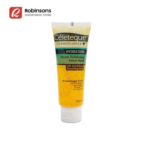 Celeteque DermoScience Hydration Gentle Exfoliating Facial Wash 100mL