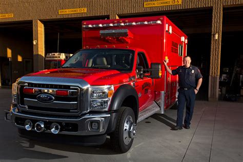 Burbank Fire Departments New Rescue Ambulance Ra Flickr