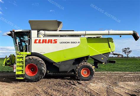 Claas Lexion 580r Headercombine For Sale In Qld Be04078 Truck