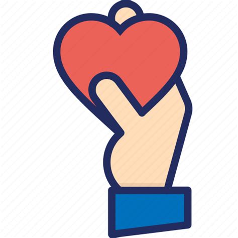 Give Hand Heart Love Thank You Thanks Icon Download On Iconfinder