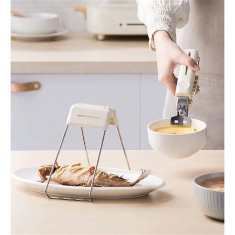 Anti Scalding Clip Bowl Clip Household Kitchen Tray Anti Hot Holder Plate Clip Bowl Clip