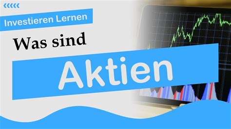 Was Sind Aktien Stocks Schnell Und Einfach Erkl Rt Youtube