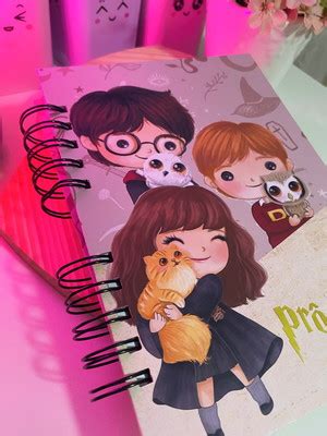 Agenda Harry Potter Personalizada Nome Compre Produtos