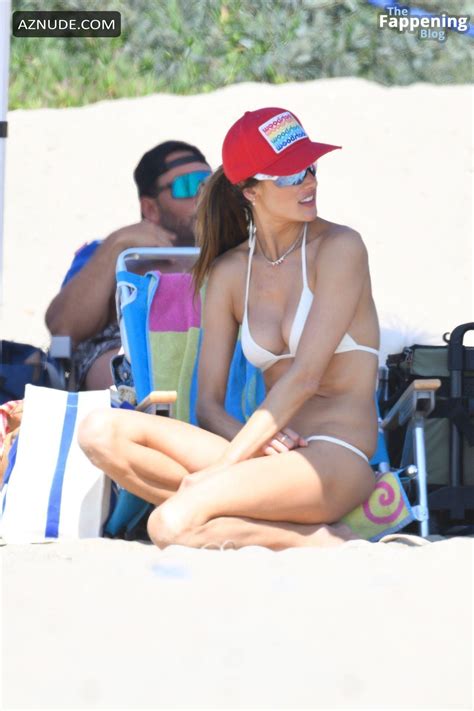 Alessandra Ambrosio Flaunts Her Sexy Bikini Body On Labor Day Weekend In Santa Monica Aznude