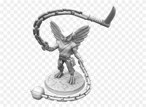 Great Horned Owl Illustration Sculpture Statue Hd Png Download