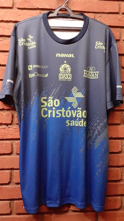 Camisa Treino Osasco Voleibol Clube Masculina Nakal Roupa