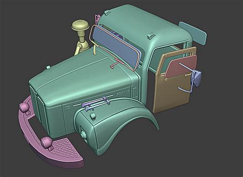 3D file SCANIA VABIS L75 👨 ・Model to download and 3D print・Cults