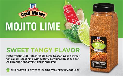 Mccormick Grill Mates Mojito Lime Seasoning 27 Oz One