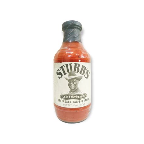 Usa Stubb S Legendary Bar B Q Sauce Original Grams Lazada Ph