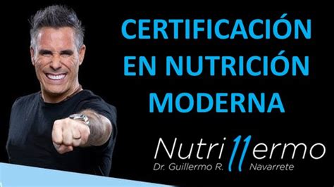 Certificaci N En Nutrici N Moderna Cursopacks