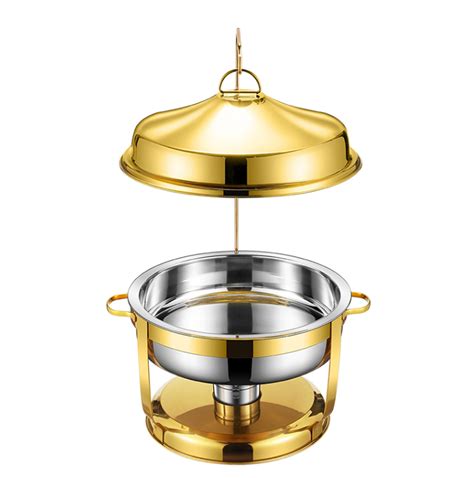 Cookware Hot Pot Restaurant Des Chafing Dish 4 5L 9L 20L Buffet Stove China Chafing Dish And