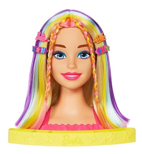 Tete A Coiffer Blonde Barbie Color Reveal Poup E Mattel