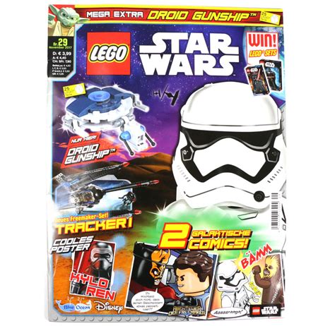 Lego Star Wars Magazin Ausgabe Mit Droid Gunship Im Review