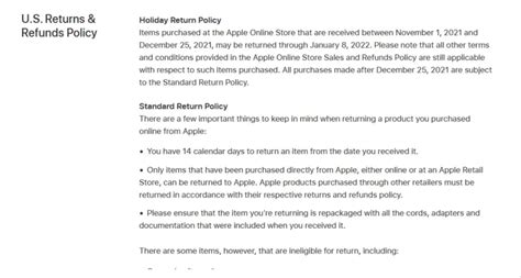 Return Policy Template For a Retail Business