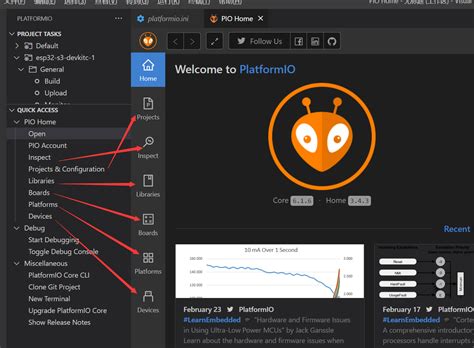 VsCode安装PlatformIO 开发ESP arduino买的板子或者随便ESPPlatformIO添加Board 不是自定义