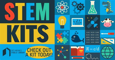 Now Available Library Stem Kits Des Moines Public Library