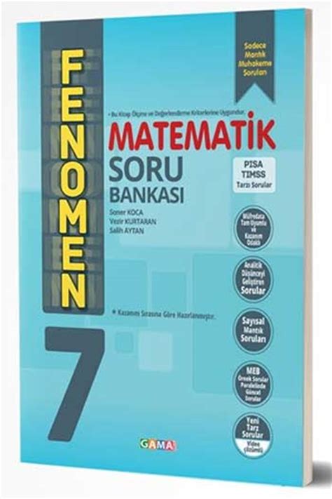 Gama Okul Yay Nlar Fenomen S N F Matematik Soru Bankas