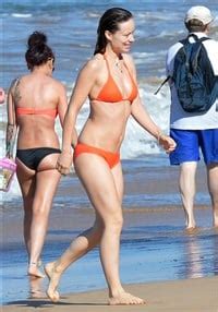 Olivia Wilde Bikini Beach Candids From Hawaii