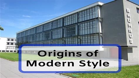 Bauhaus Style: Beginning of Modern Architecture