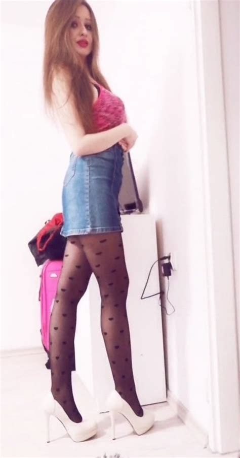 Polish Hot Tight Girl Stockings Pantyhose Selfie High Heels Porn Pictures XXX Photos Sex