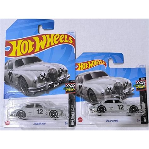 Hot Wheels Jaguar Mk Case G H Long Short Card Shopee Malaysia