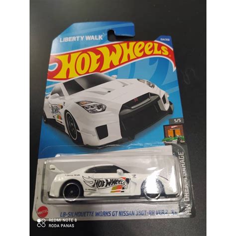 HOT WHEELS LB SILHOUETTE WORKS GT NISSAN GT RR VER WHITE RAOK Shopee Malaysia