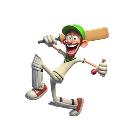 Wacky Cricketer Stickers By Paul Scott